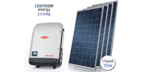 Gerador de Energia Fotovoltaico de 2,5 kWp